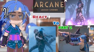 PART 2  🇧🇷🇺🇸  Arcane react to Jinx  Arcane  Powder  angst  Starzy Eeech [upl. by Ragde]