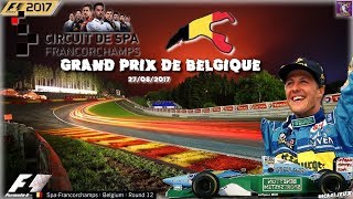 F1 2017  Grand Prix de Belgique  La Benetton B194 de Schumi 27082017 [upl. by Negroj]