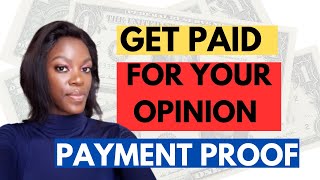 🤑GET PAID GIVING YOUR OPINION ON PRODUCTS AND SERVICES  AVAILABLE WORLDWIDE [upl. by Vish]