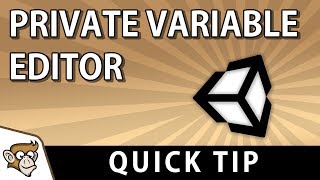 Quick Tip Show Private fields in the Editor Unity Tutorial [upl. by Pruter]