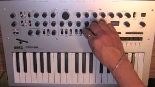 Korg Minilogue Motion Sequencing Part 8 of 8 [upl. by Anol770]