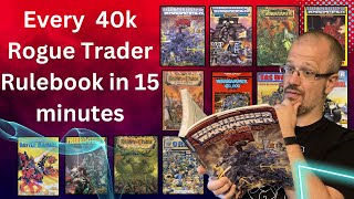 Every Warhammer 40000 Rogue Trader Rulebook in 15 minutes [upl. by Hike986]