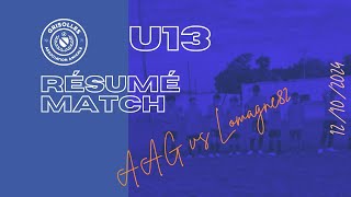 Résumé Match U13  AAG2 vs Lomagne82 [upl. by Gildus136]