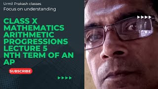 CLASS X Mathematics  Arithmetic Progressions urmilprakashclasses [upl. by Nelleus]