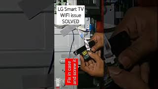 LG TV WiFi issue solved wifi switched off [upl. by Kary]