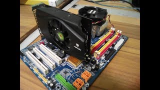 gigabyte ddr2 gaming pc build [upl. by Eromle]