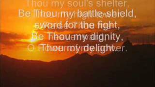 Be thou my vision  with lyrics [upl. by Novia]