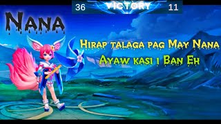 Hirap nga talaga pag May Nana😱 pa subscribe po idol salamat🥰🥰🥰 mobilelegends [upl. by Woody]