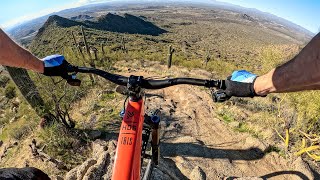 BUILT HAWES TOUGH  Mountain Biking Sunset at Hawes [upl. by Ayamat]