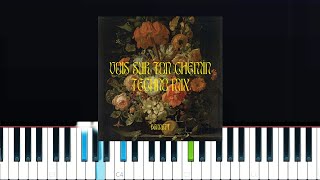 BENNETT  Vois sur ton chemin Techno MixPiano Tutorial [upl. by Bridwell]