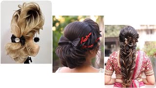 most beautiful and attractive hairstyles for party and engagementstylish hairsnew hairstyle [upl. by Adnuhsed]