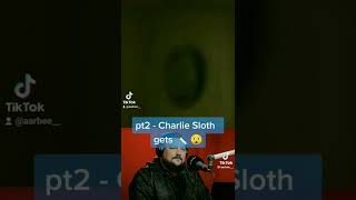 Charlie Sloth gets stabbed [upl. by Aihtennek]