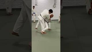 Okuri Ashi Barai into Tai Otoshi judoka judo jiujitsu bjjlife bjj bjjfamily [upl. by Marquita68]