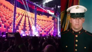 Veteran suffers PTSD episode at concert [upl. by Aerdnat]