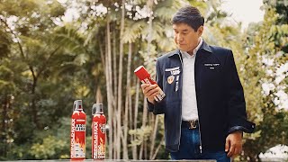 Raffy Tulfo in Action Meets Reinoldmax PhilippinesWSG Group The Modern Fire Extinguisher [upl. by Ahsiekahs]