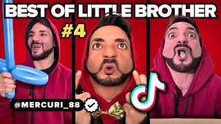 Mercuri88 Official TikTok  BEST OF LITTLE BROTHER 4 [upl. by Askari]