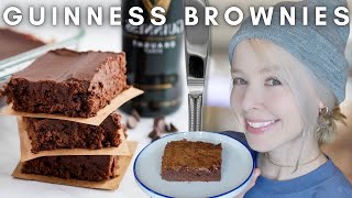 Guinness Brownies  Bake amp Eat With Me [upl. by Ariamoy]