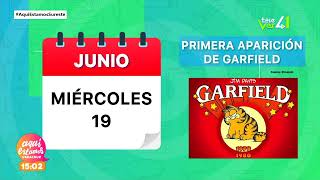 Aparece la primera aparición de Garfield [upl. by Fachanan]