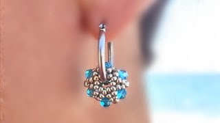 DIY Pandorine per Cerchi Bracciali Collane quotSapore di marequot in 5 minuti orecchini earrings [upl. by Fawna82]