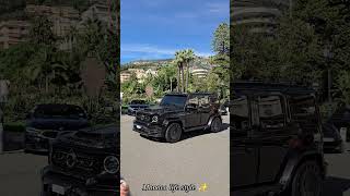 Monacolifestyle monaco maffia gclass mansory lifestyle shorts shortvideo short mercedes [upl. by Narib]