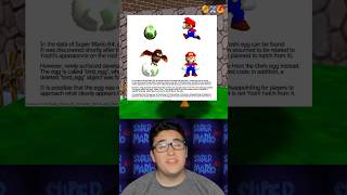 This Mario 64 Mystery Was Solved mario mario64 [upl. by Akinahc]