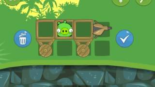 Bad Piggies Level 12 Ground Hog Day ★★★ Walkthrough [upl. by Nerra]