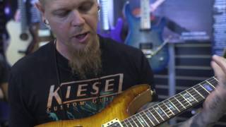 Summer NAMM 2017  Kiesel Crescent Guitars [upl. by Ganny]