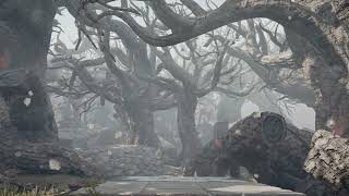 Petrified Forest AC Odyssey  Serene Scene 1 Hour [upl. by Heady916]