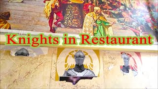 Knights in Restaurant Doubleheaded Eagle Code Belgrade Serbia Relaxing Stroll Human Development [upl. by Thisbee]