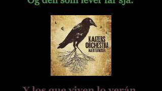 Kaizers Orchestra  Hjerteknuser  Lyrics  Subtitulos en español JamesNwobhm Traducida [upl. by Narmi702]