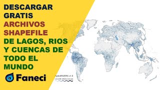 DESCARGAR ARCHIVOS SHAPEFILE DE RIOS LAGOS O CUENCAS✅🗺 [upl. by Ahsyia]