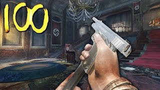 BO1 quotKINO DER TOTENquot ROUND 100 CHALLENGE Call Of Duty Black Ops Zombies [upl. by Grote]