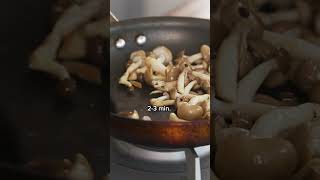 Easiest way to cook shimeji mushrooms [upl. by Nivart170]