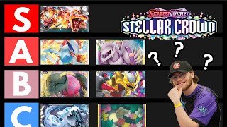 Pokemon TCG Stellat Crown Tier List [upl. by Anilec]