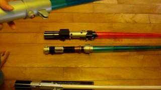 My Star Wars Lightsaber and Blasters Collection [upl. by Timothy739]