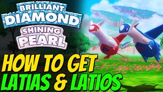 How to get LATIAS amp LATIOS in Pokemon Brilliant Diamond and Shining Pearl [upl. by Pudens]