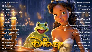 Greatest Disney Songs With Lyrics 👒 Disney Princess Songs 👒 The Most Romantic Disney Songs Playlist [upl. by Astiram]