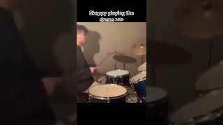 Skeppy plays Muffin from Badboyhalo on his drums shorts [upl. by German]