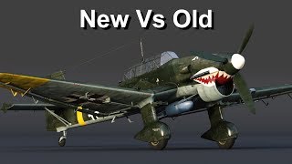 War Thunder Ju87 Stuka Siren  New Vs Old Sound Engine 2019 [upl. by Melodie405]