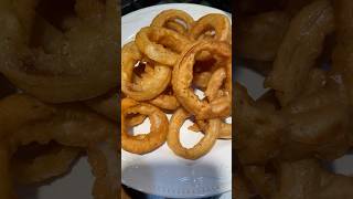 Onion Rings snacks shorts food yummy [upl. by Lesslie394]