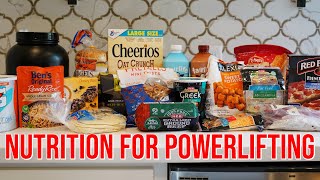 Nutrition for Powerlifting [upl. by Eimak607]