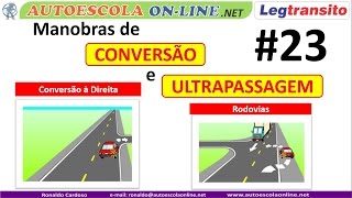 CONVERSÕES  Direita e Esquerda ULTRAPASSAGEM [upl. by Enyawed]