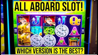 ALL ABOARD SLOT WE PLAYED EVERY VERSION TO FIND THE BEST [upl. by Ime]