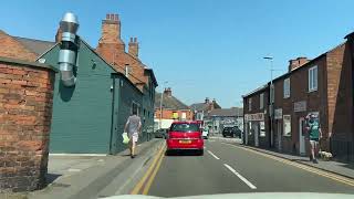 CANNOCK STREET A607 GELEB WAY ROUTE [upl. by Lipps]