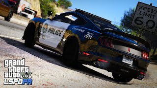 GTA 5 LSPDFR  Day 67  2016 Ford Mustang GT350R  Barricade Patrol Bad Cop [upl. by Fredel691]