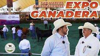 FERIA DE SAN MARCOS 2024 EXPO GANADERA  Rancho Cinco Talentos  Ganadería  Aguascalientes [upl. by Sergo]