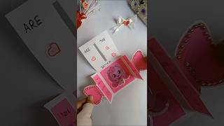 Love card 🫀 shorts shortsfeed shortsviral shortsvideo trending youtubeshorts youtube diy [upl. by Aisset154]