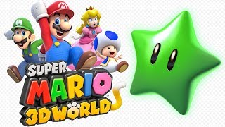 Super Mario 3D World  All Green Star Locations 100 [upl. by Bean]