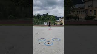 CARREAU shooting boules petanque [upl. by Amadeo]