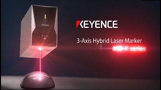 Laser Marking  3Axis Hybrid Laser Marker  KEYENCE MDX Series [upl. by Karlin198]